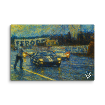 Ford GT40 - Le Mans (8"x12")