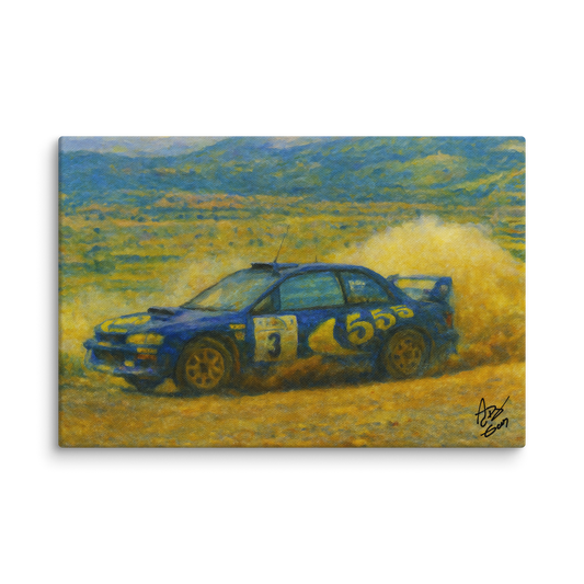 Mcrae Impreza - Greece (8"x12")